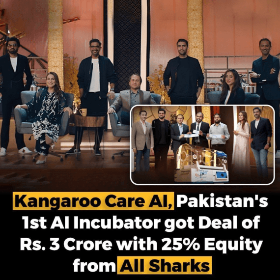 Pakistan’s First AI Incubator Makes Waves Kangaroo Care AI Secures ₹3 Crore Deal on Shark Tank