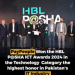 PayPeople Wins Top Honor at HBL P@SHA ICT Awards 2024 🏆