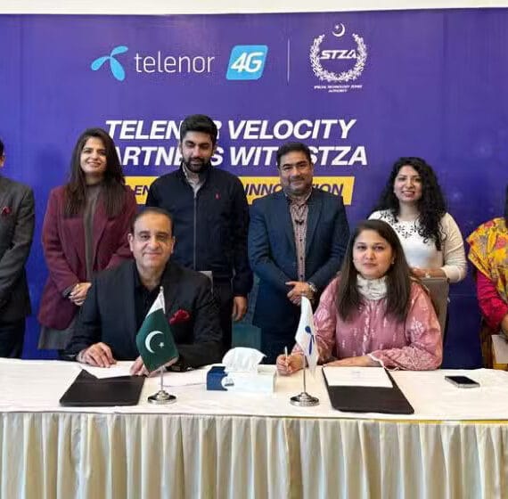 STZA and Telenor Pakistan Partner to Revolutionize Pakistan’s Tech Landscape