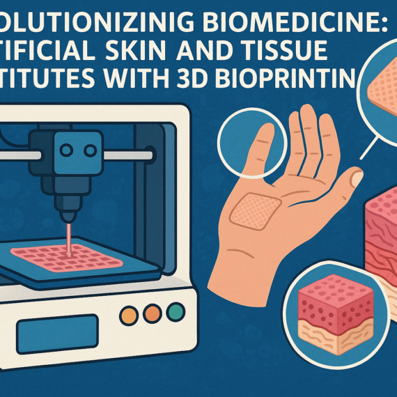 Revolutionizing Biomedicine: Artificial Skin and Tissue Substitutes with 3D Bioprinting