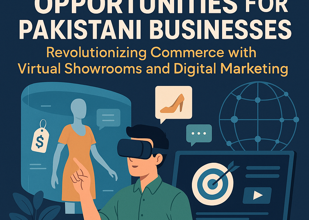 Metaverse Opportunities for Pakistani Businesses: Revolutionizing Commerce with Virtual Showrooms and Digital Marketing