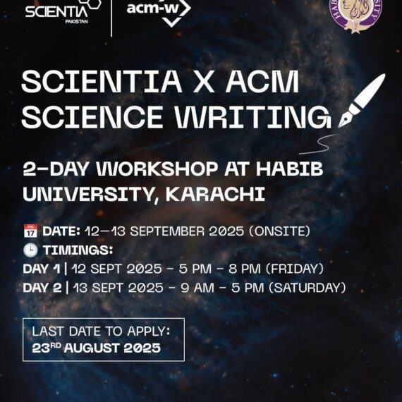 Science Writing Workshop Karachi 2025